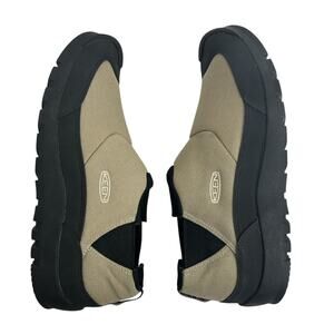 Keen Women's Hoodcamp FR Timberwolf/Black Slip-On Shoes NEW Size 11